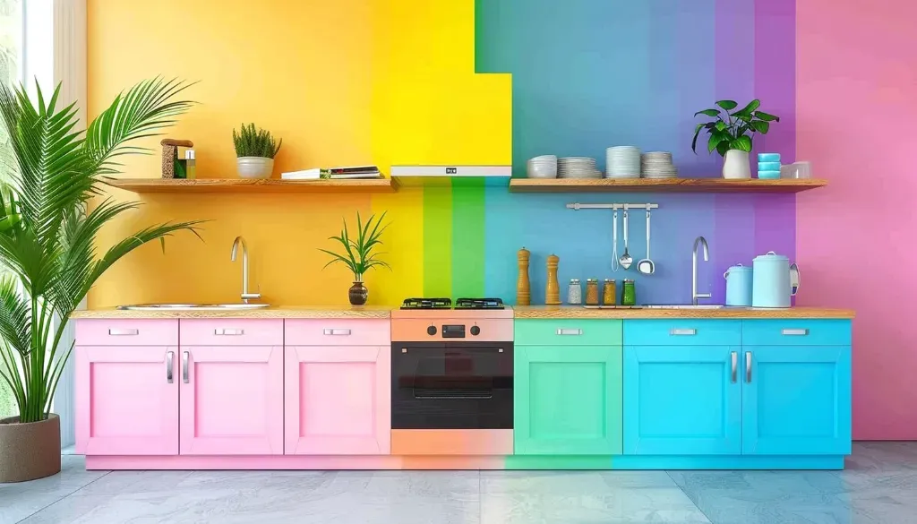Kolory w kuchni 2025 